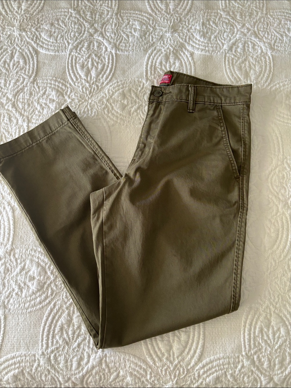 Levi's Olive Green Chino Pants